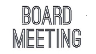 Board meeting.